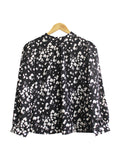 CLARA ANIMAL PRINT BLOUSE BT957