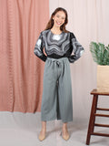 MUSHY PATTERN BLOUSE CT112