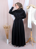 MAXI LONG POCKET DRESS BD291
