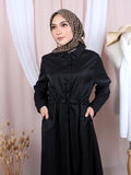 MAXI LONG POCKET DRESS BD291