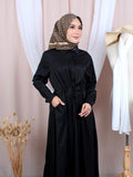MAXI LONG POCKET DRESS BD291