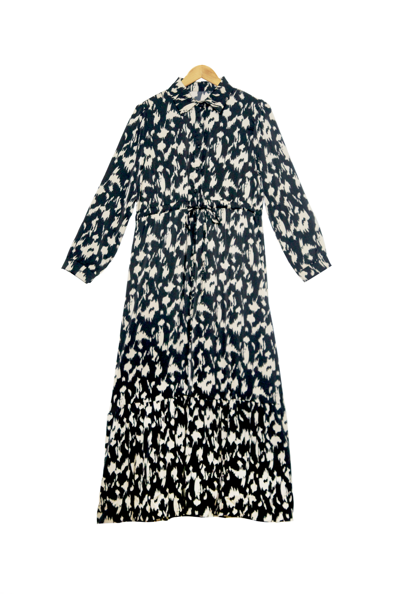 SEAMLESS TIE WAIST DRESS BD333