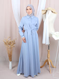 MAXI LONG POCKET DRESS BD291