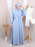 MAXI LONG POCKET DRESS BD291