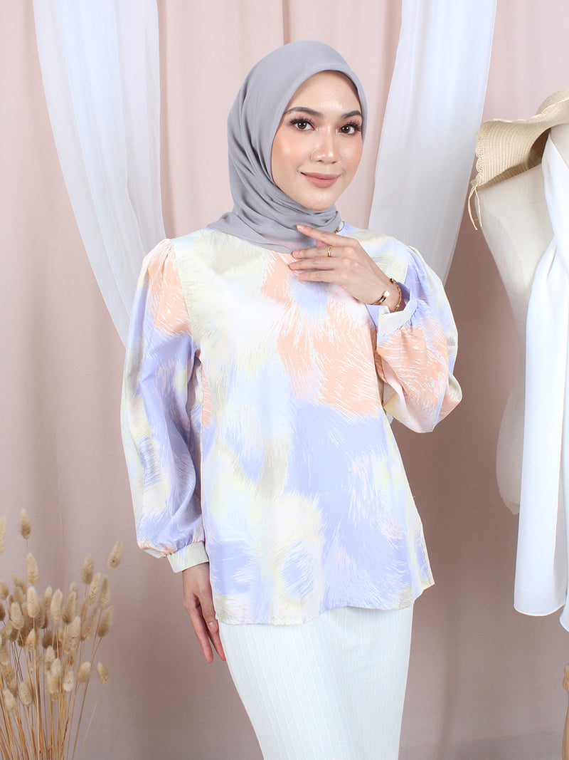 PAINT PATTERN BLOUSE CT024