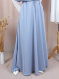 MAXI LONG POCKET DRESS BD291