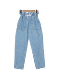 RUFFLE WAIST JEANS BP046