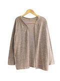 BUTTONLESS LOOSE CARDIGAN BJ30