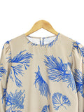 TROPICAL PRINT BLOUSE BT814