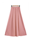 LONG PLEATED SKIRT BS28