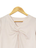 SILKY CRUMPLE BLOUSE BT324