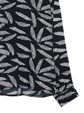 CHIC FEATHER SLEEVE TOP BT437