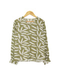 CHIC FEATHER SLEEVE TOP BT437