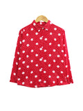 SNOWFLAKE BLOUSE SHIRT BT623