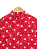 SNOWFLAKE BLOUSE SHIRT BT623