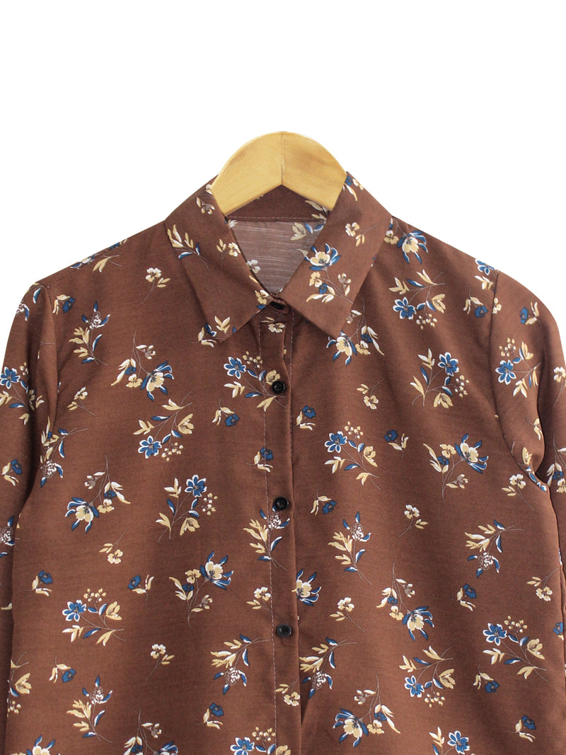 CARAMEL BLOUSE SHIRT BT711