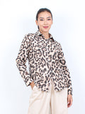 LEOPARD BLOUSE SHIRT CT156
