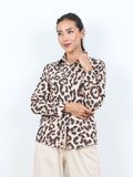 LEOPARD BLOUSE SHIRT CT156