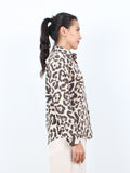 LEOPARD BLOUSE SHIRT CT156