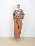 HIGH WAIST COTTON TROUSERS BP116