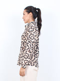 LEOPARD BLOUSE SHIRT CT156