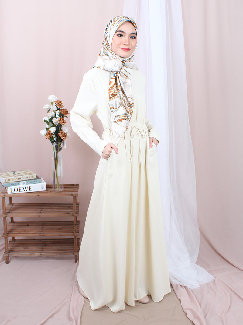 MAXI LONG POCKET DRESS BD291