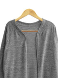 BUTTONLESS LOOSE CARDIGAN BJ30