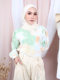 PAINT PATTERN BLOUSE CT024