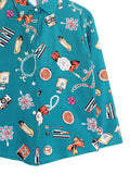 GLAM GIRLS BLOUSE SHIRT BT895