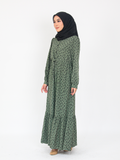 STROKE TIE LONG DRESS BD326