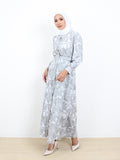 SKY MAXI LONG DRESS BD315