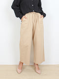 HIGH WAIST COTTON TROUSERS BP116