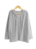 BUTTONLESS LOOSE CARDIGAN BJ30