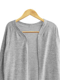 BUTTONLESS LOOSE CARDIGAN BJ30