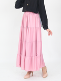 PLAIN RUFFLE SKIRT BS63