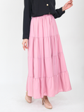 PLAIN RUFFLE SKIRT BS63