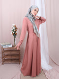 MAXI LONG POCKET DRESS BD291