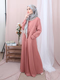 MAXI LONG POCKET DRESS BD291