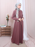 MAXI LONG POCKET DRESS BD291