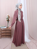MAXI LONG POCKET DRESS BD291