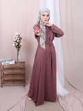 MAXI LONG POCKET DRESS BD291