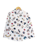 GLAM GIRLS BLOUSE SHIRT BT895