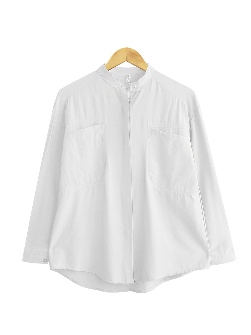 COTTON POCKET SHIRT CT104
