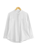 COTTON POCKET SHIRT CT104