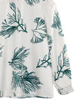 TROPICAL PRINT BLOUSE BT814