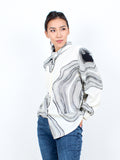 MUSHY PATTERN BLOUSE CT162